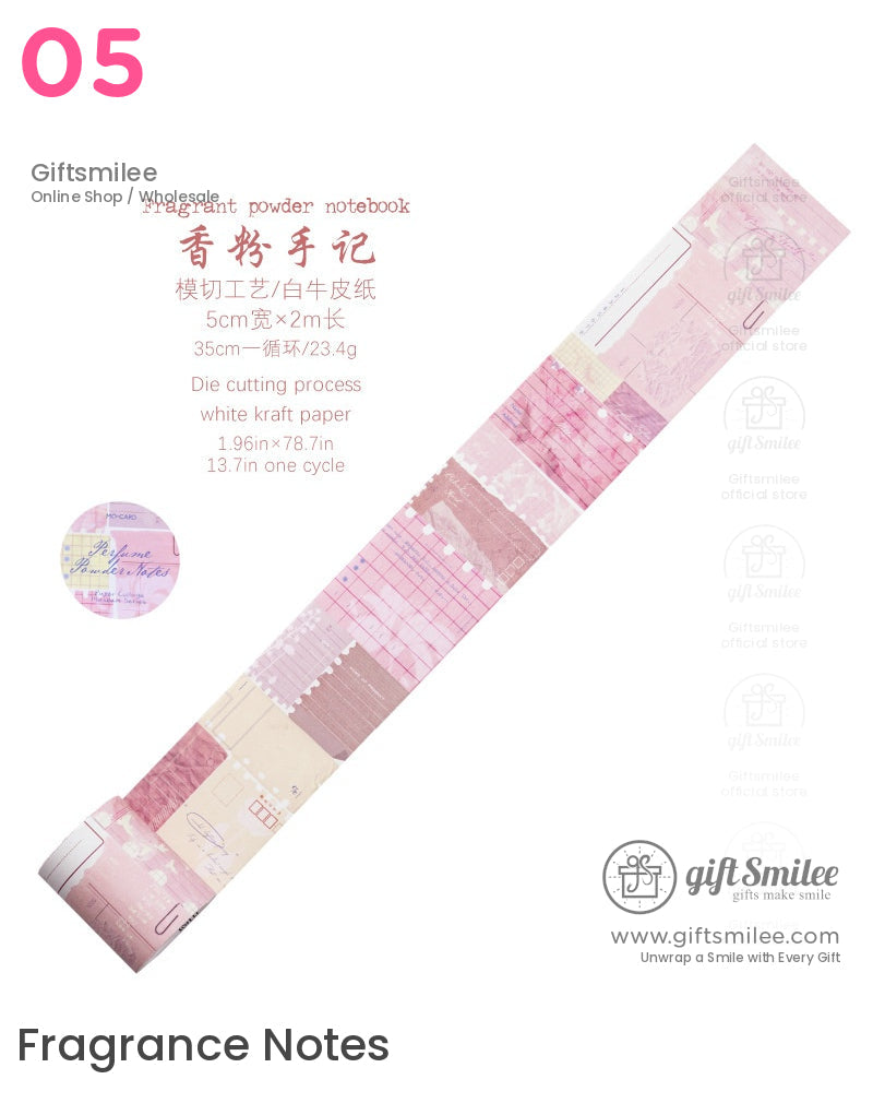 Writable Matte Paper Removable Adhesive Decorative Washi Tape | KS-RT-1766