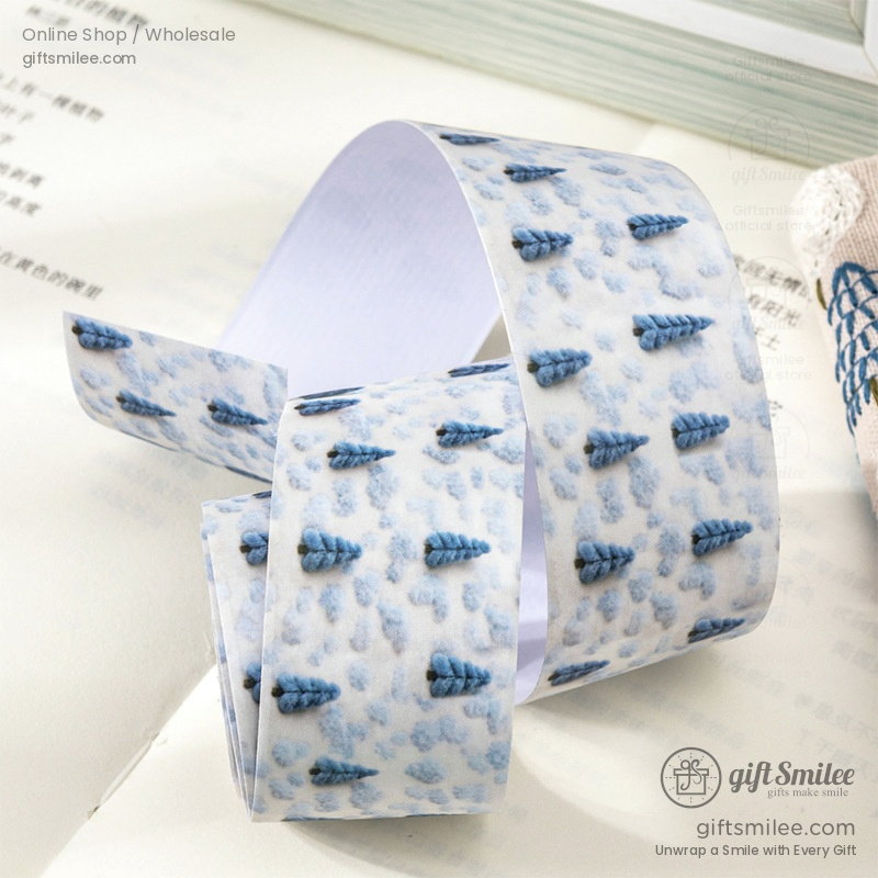 30mm Wide Yarn-Texture Print Decorative Tape | KS-RT-1783