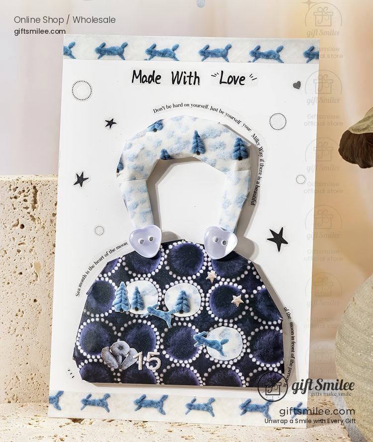 30mm Wide Yarn-Texture Print Decorative Tape | KS-RT-1783