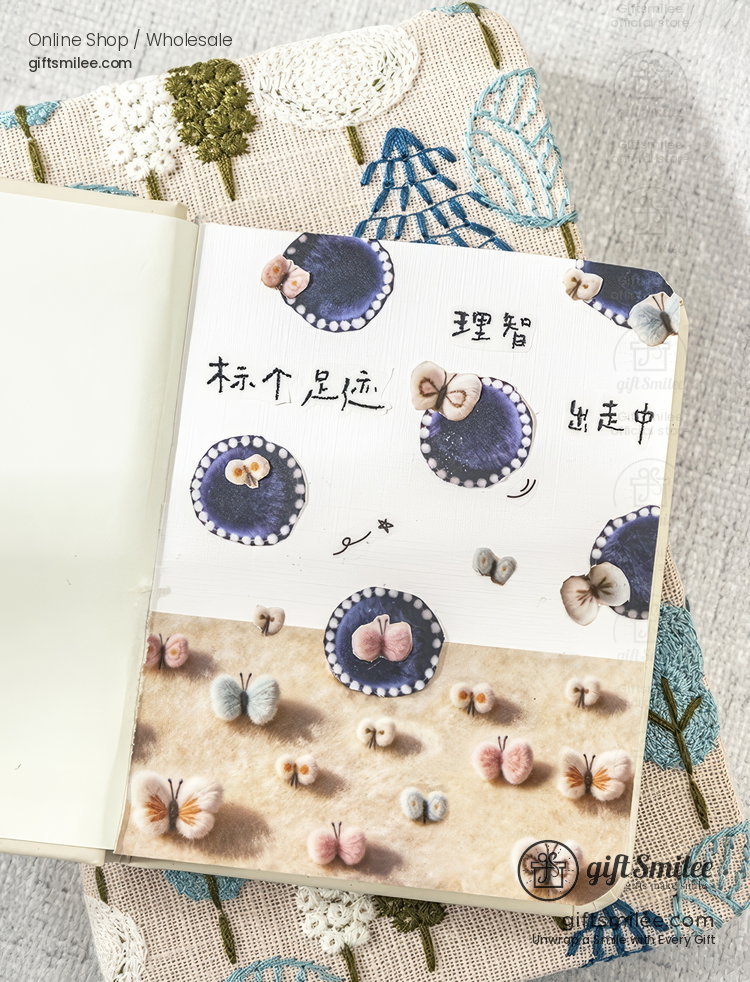 30mm Wide Yarn-Texture Print Decorative Tape | KS-RT-1783