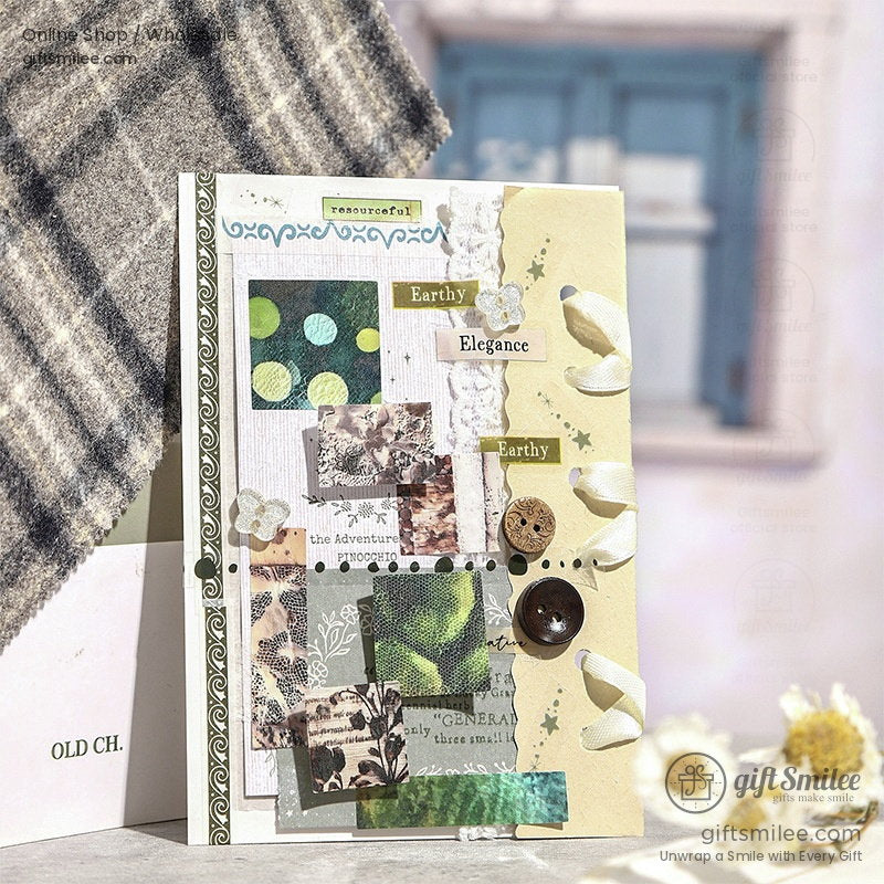 Transparent Pre‑Cut Mosaic Patterns Decorative Sticker Tape | KS-RT-1785