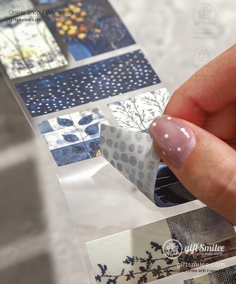 Transparent Pre‑Cut Mosaic Patterns Decorative Sticker Tape | KS-RT-1785