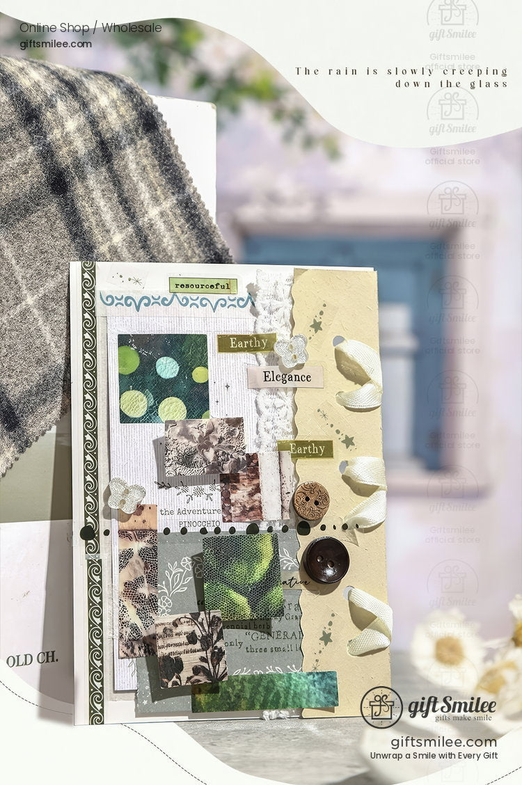 Transparent Pre‑Cut Mosaic Patterns Decorative Sticker Tape | KS-RT-1785