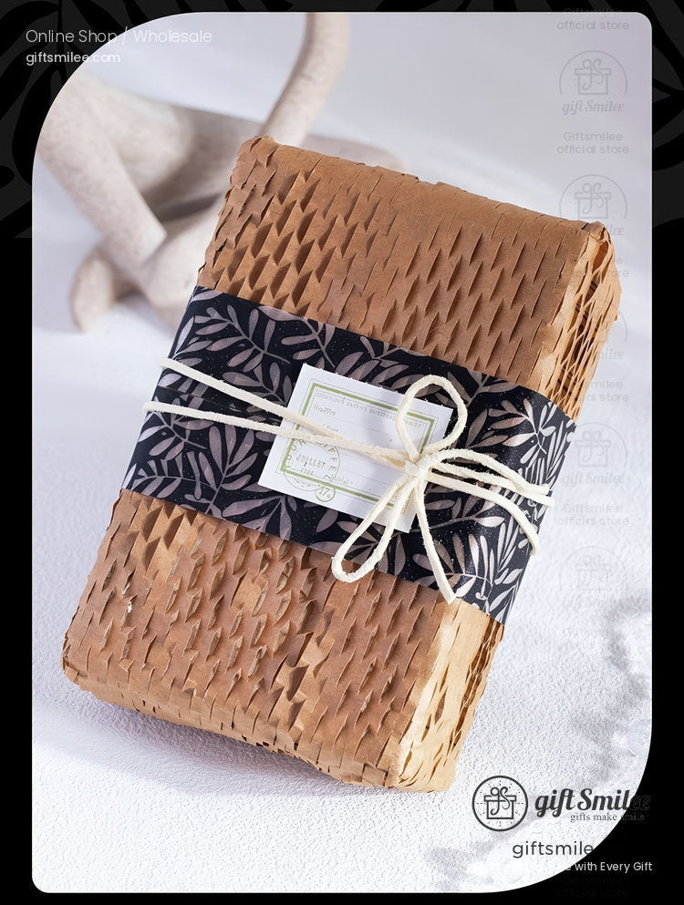 Black White Floral Glitter Pet Decorative Tape | KS-RT-1807