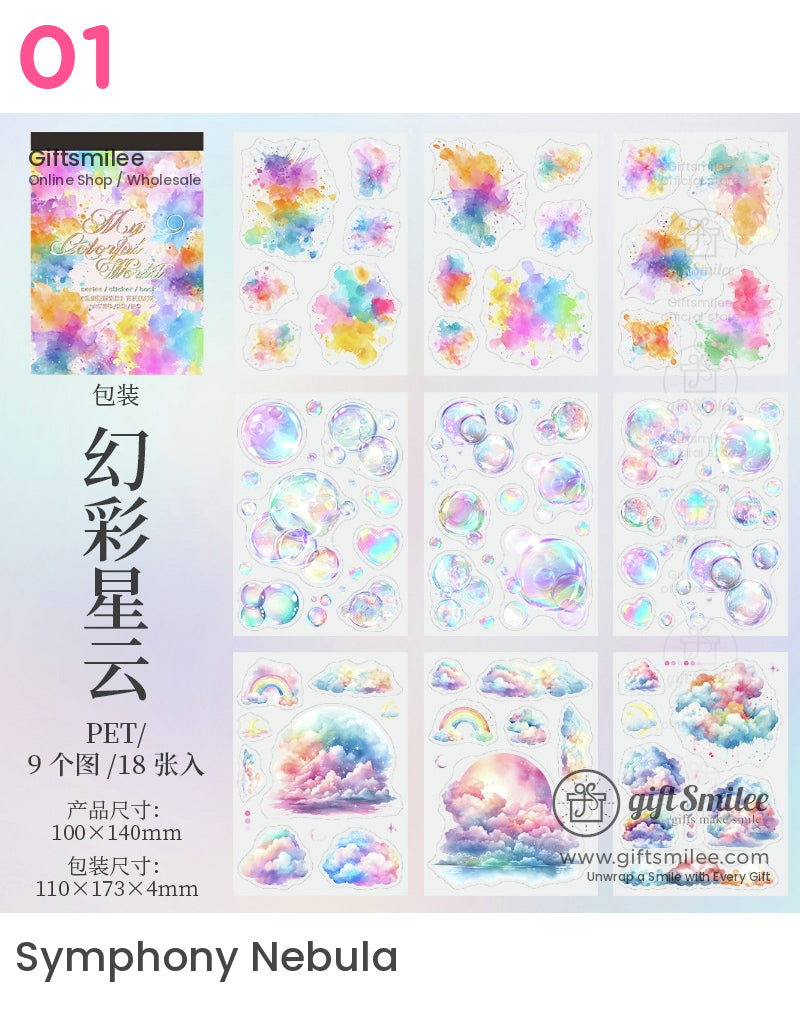 我的多彩世界貼紙書 | 每週計劃