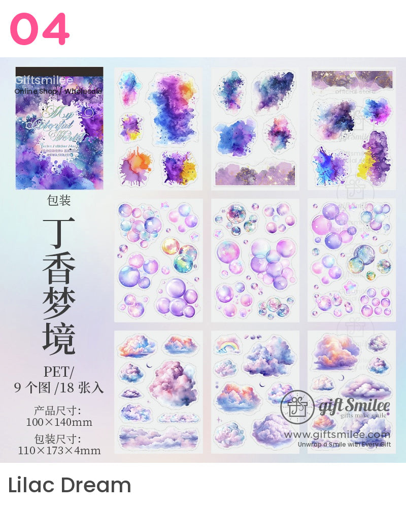 我的多彩世界貼紙書 | 每週計劃