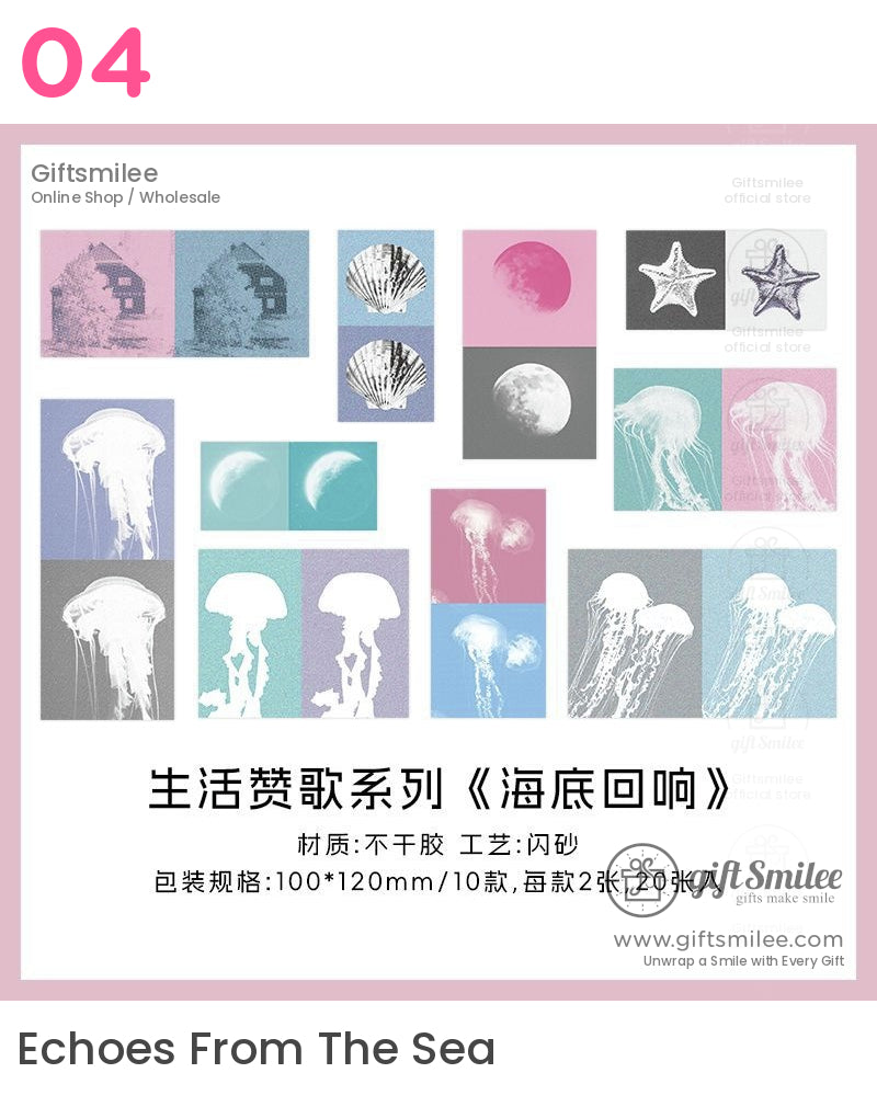 Papermore 美學貼紙，適用於剪貼簿和日記本貼紙包 | 剪貼畫套件