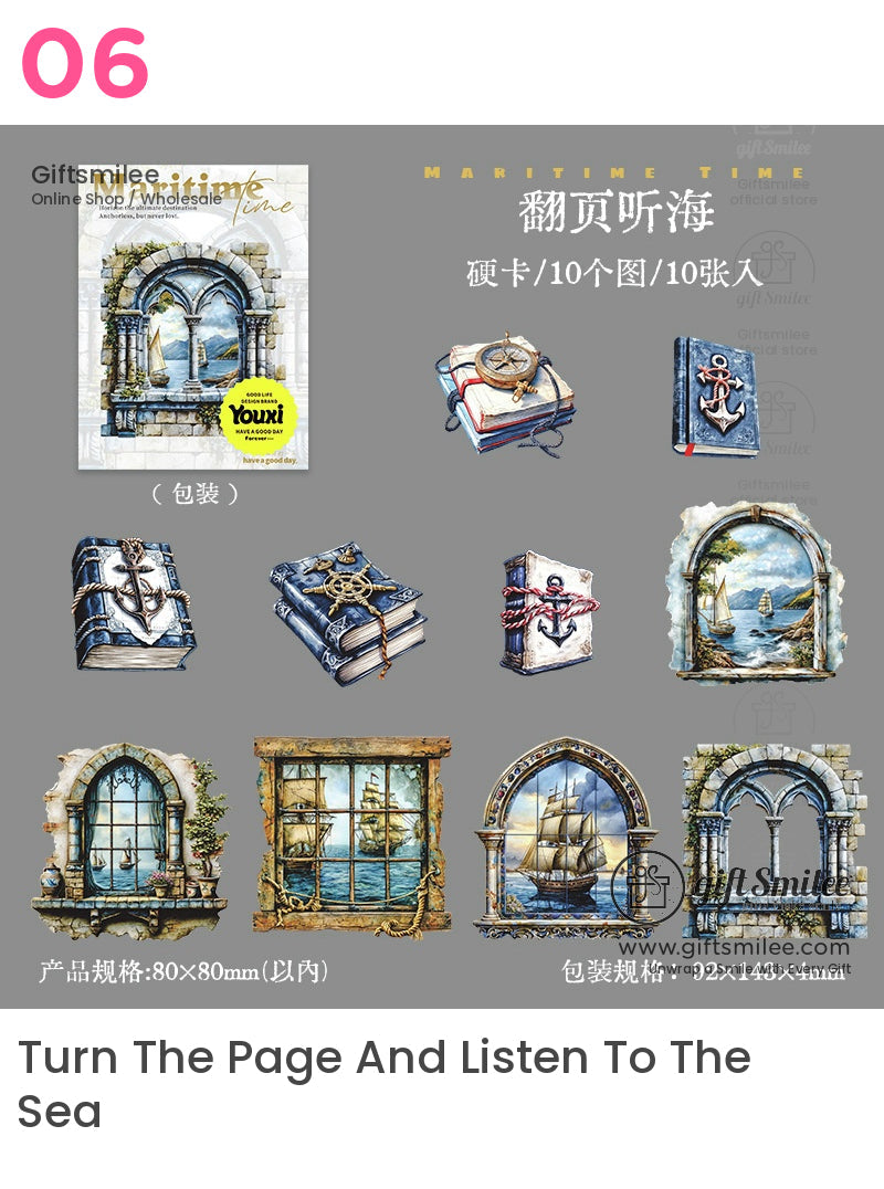 海上冒險貼紙 | 兒童手作