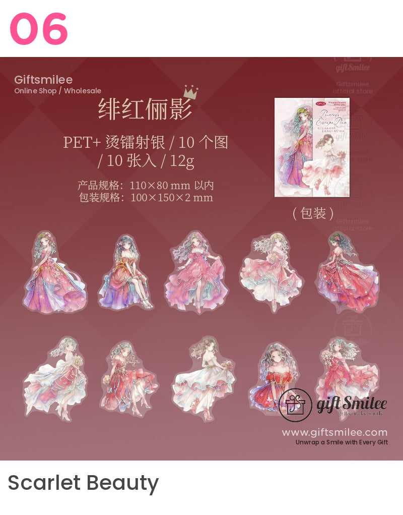 仙女公主貼紙 | 兒童手工藝品