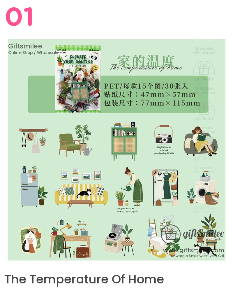 您的日常生活裝飾貼紙包 | KS-SA-3980