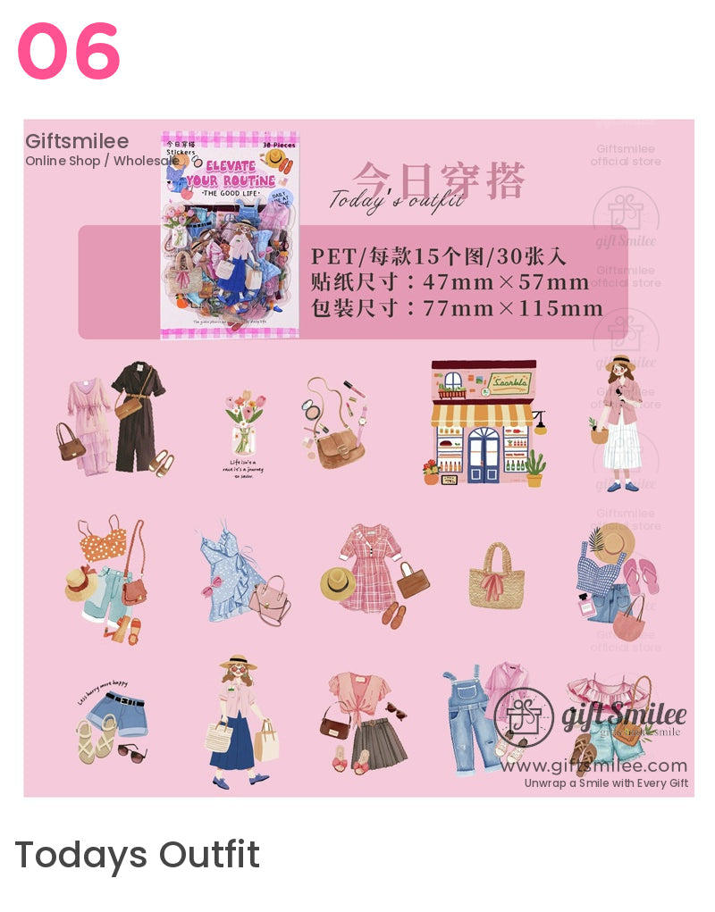 您的日常生活裝飾貼紙包 | KS-SA-3980