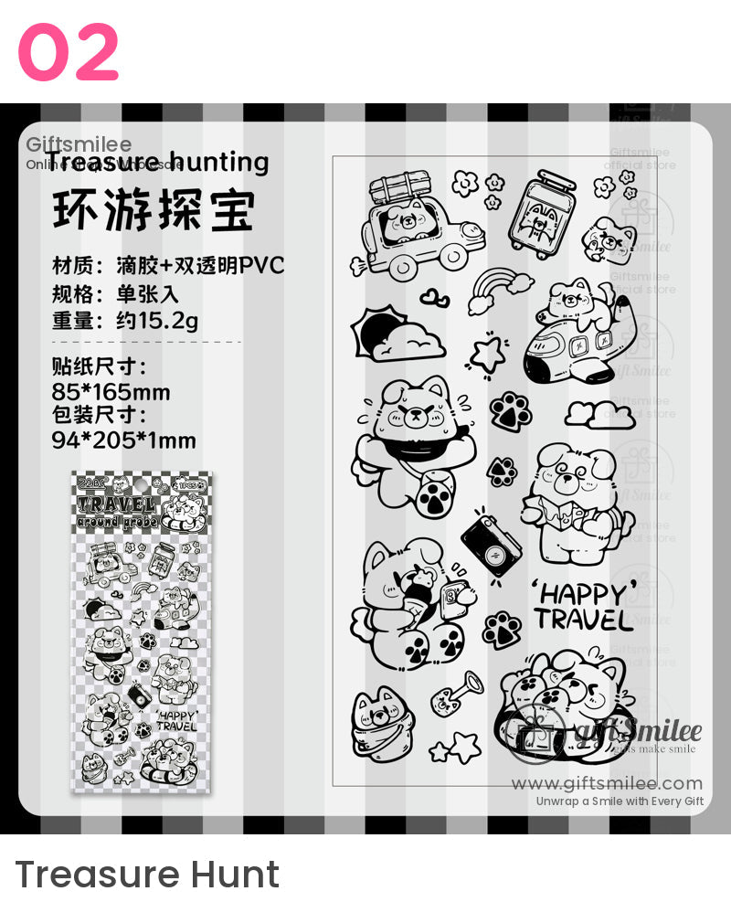 快樂工匠貼紙| KS-SA-4154 