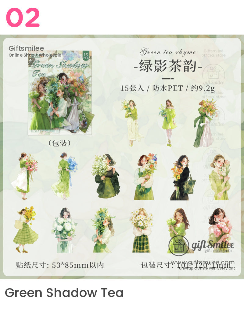 優雅女士貼紙包 | KS-SA-4156 