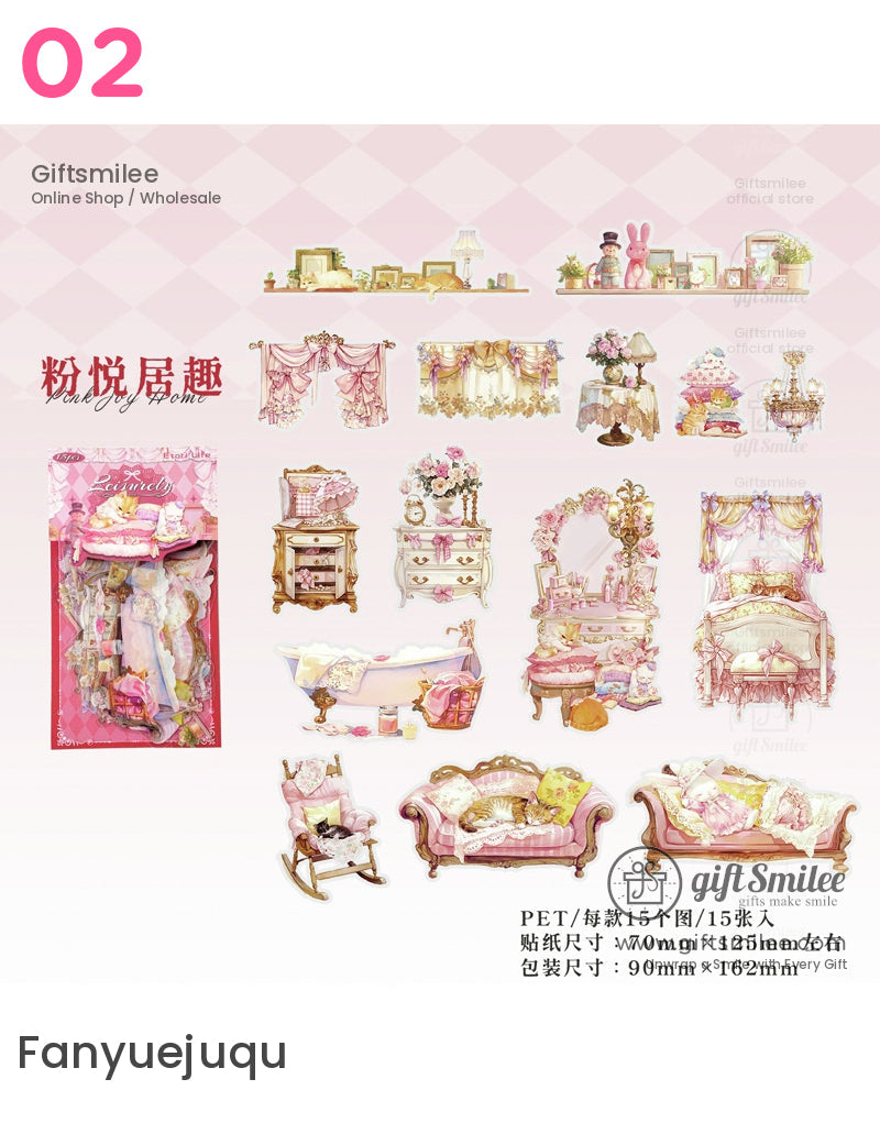 休閒持久趣味貼紙包 | KS-SA-4160 