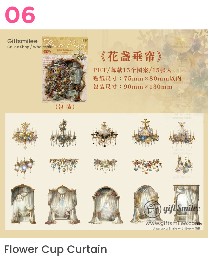葬禮鮮花貼紙包 | KS-SA-4161 