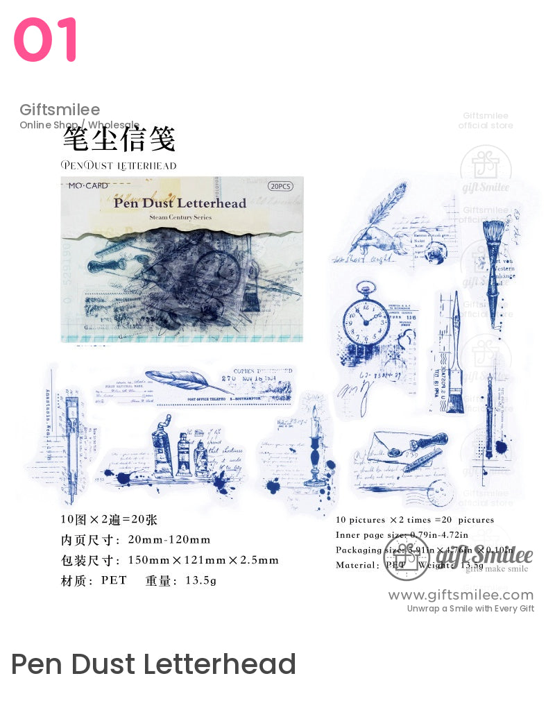 蒸氣時代貼紙包 | KS-SA-4195 