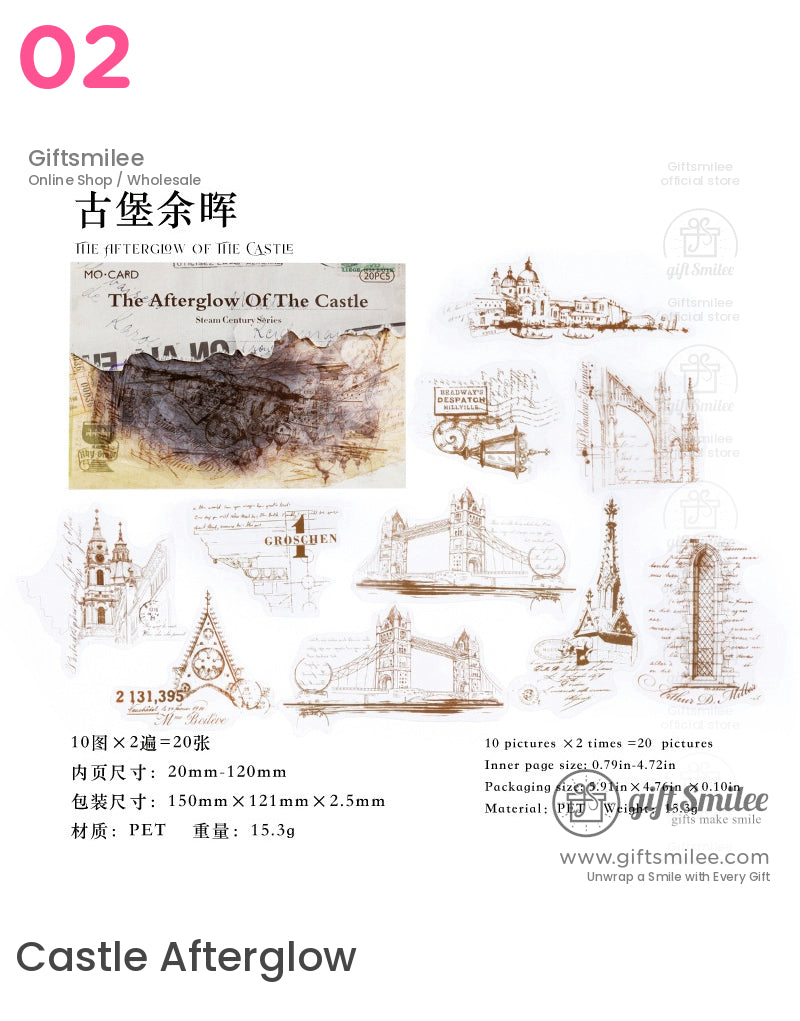 蒸氣時代貼紙包 | KS-SA-4195 