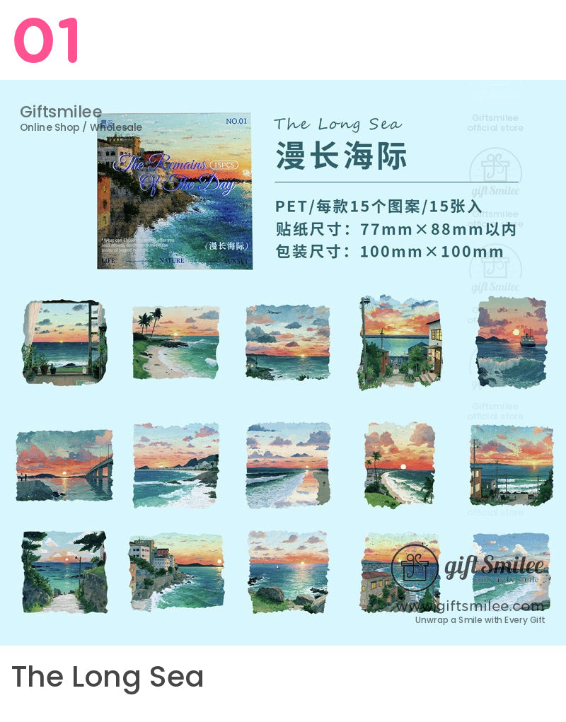 一天結束貼紙包 | KS-SA-4203 