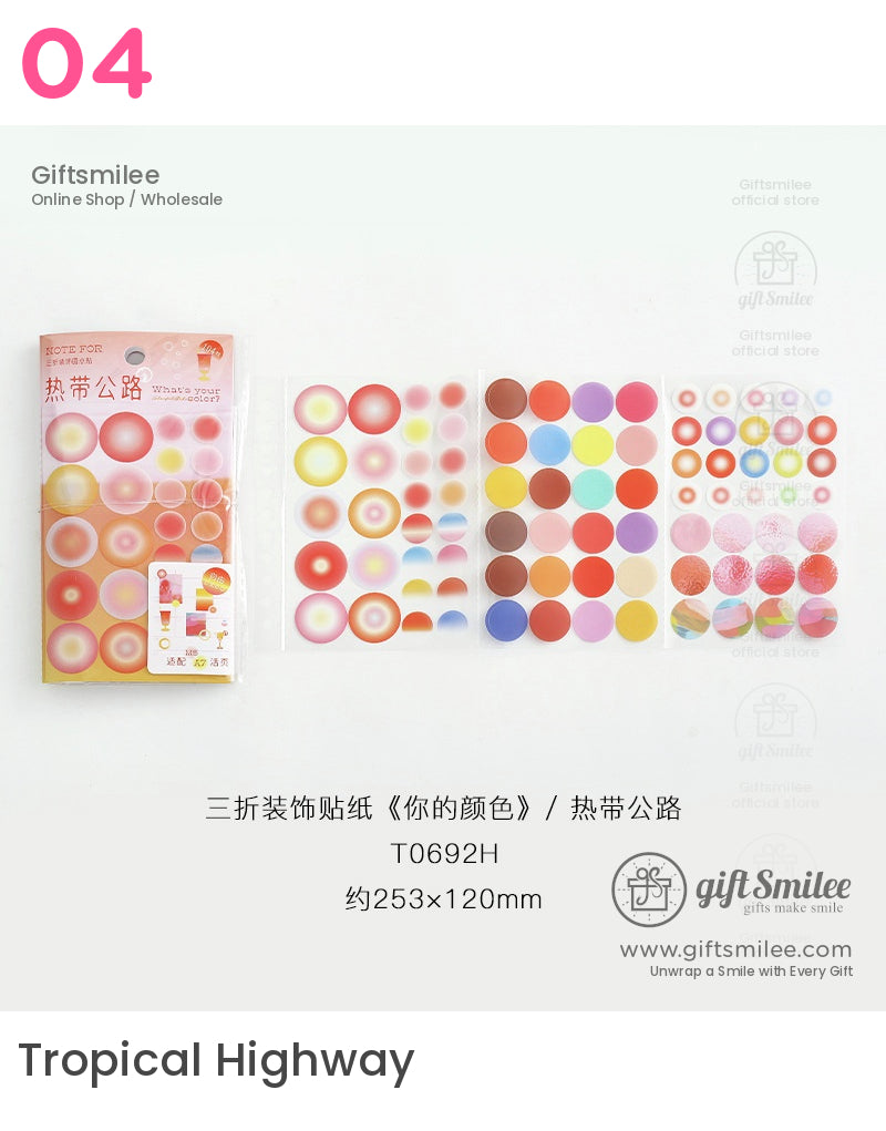 您的彩色貼紙 | KS-SA-4208 