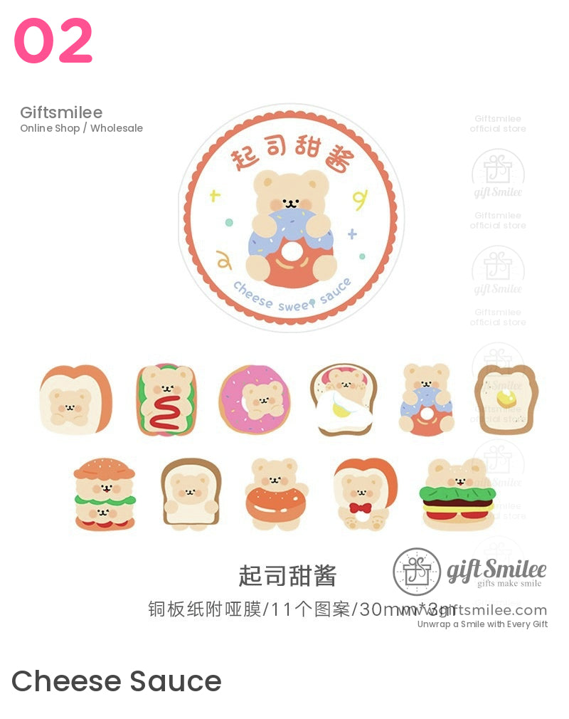 Transparent And Waterproof Sticker Roll Set | KS-SA-4271