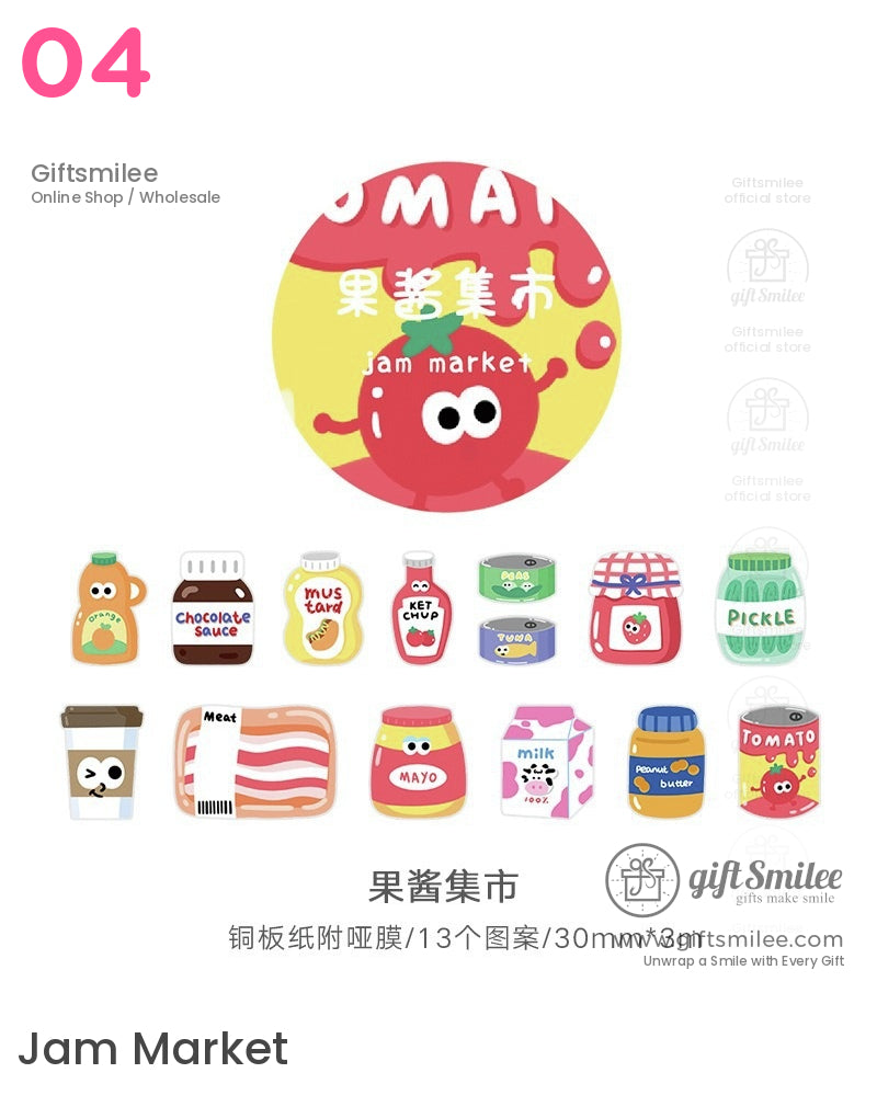 Transparent And Waterproof Sticker Roll Set | KS-SA-4271