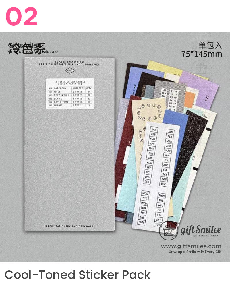 Label Label Sticker Pack | KS-SA-4273