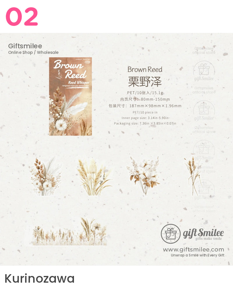 Whispers Of Reeds Sticker Pack | KS-SA-4275