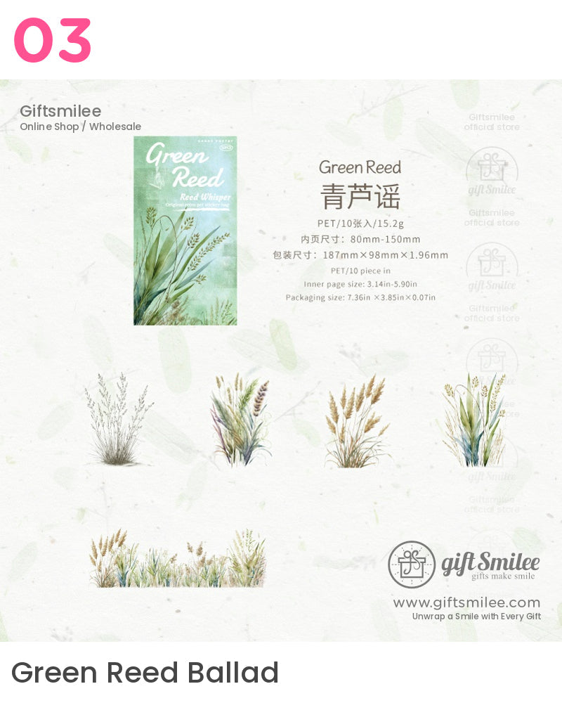 Whispers Of Reeds Sticker Pack | KS-SA-4275