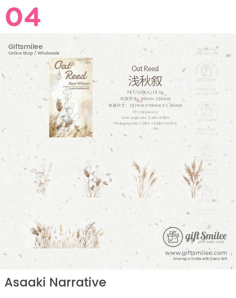 Whispers Of Reeds Sticker Pack | KS-SA-4275