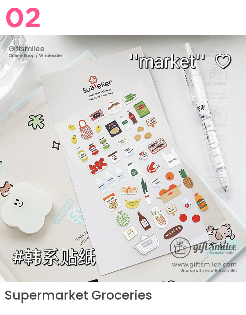 Suatelier Store Decorative Stickers | KS-SA-4278