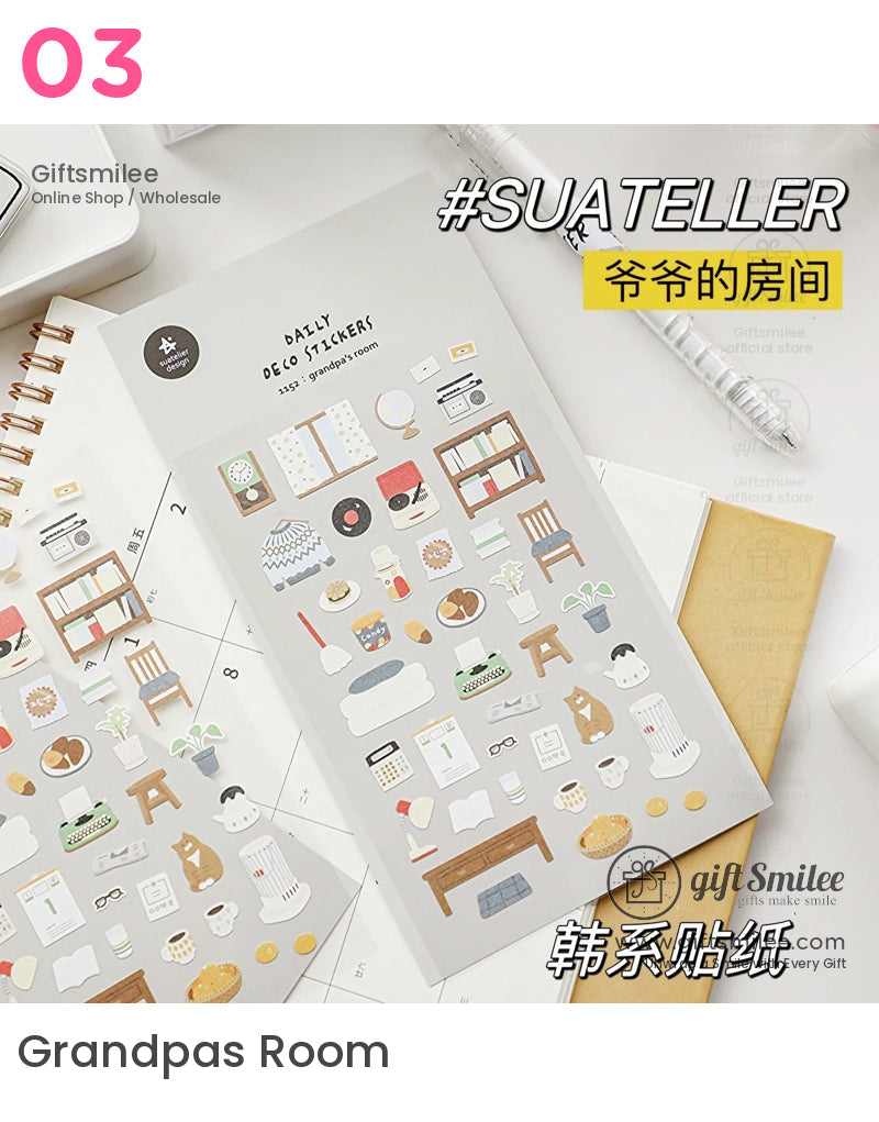 Suatelier Store Decorative Stickers | KS-SA-4278