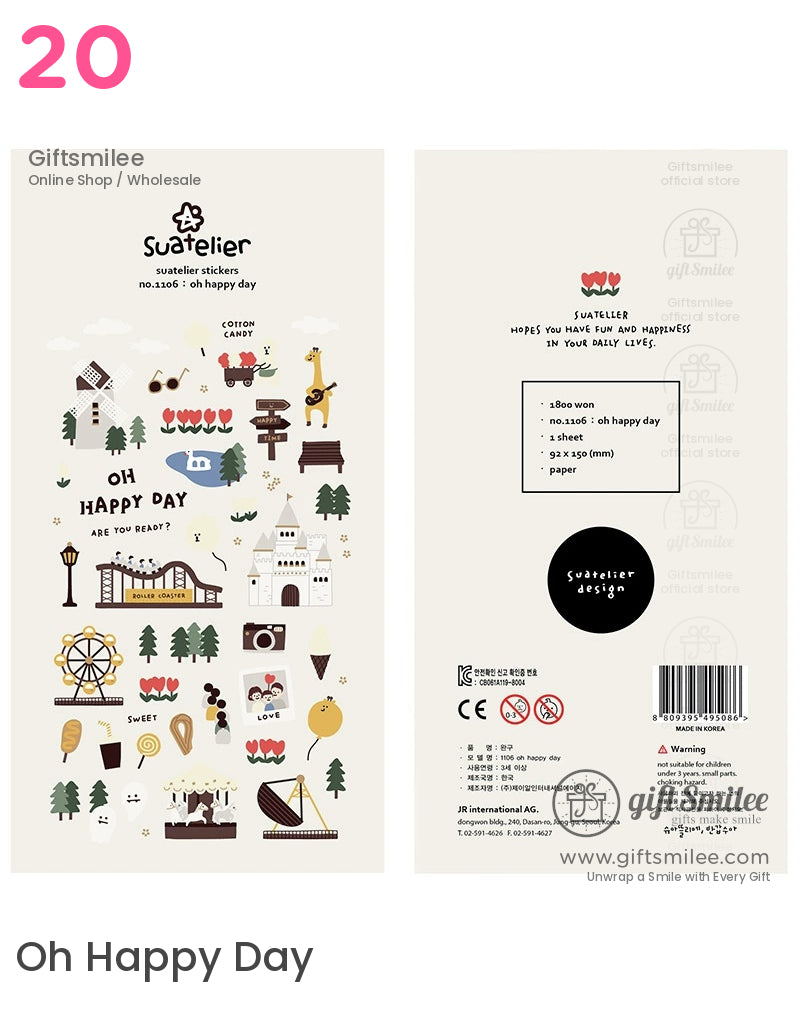 Suatelier Store Decorative Stickers | KS-SA-4278