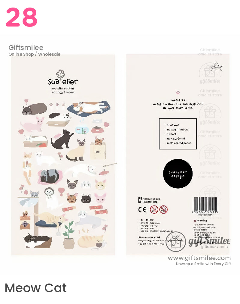 Suatelier Store Decorative Stickers | KS-SA-4278