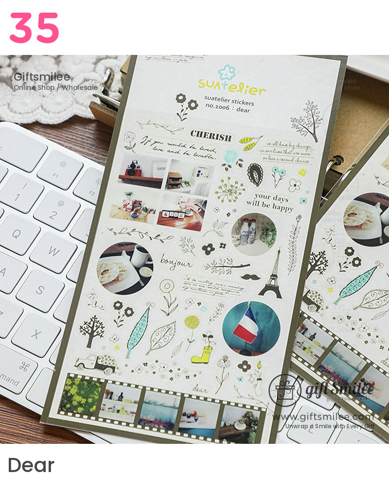 Suatelier Store Decorative Stickers | KS-SA-4278