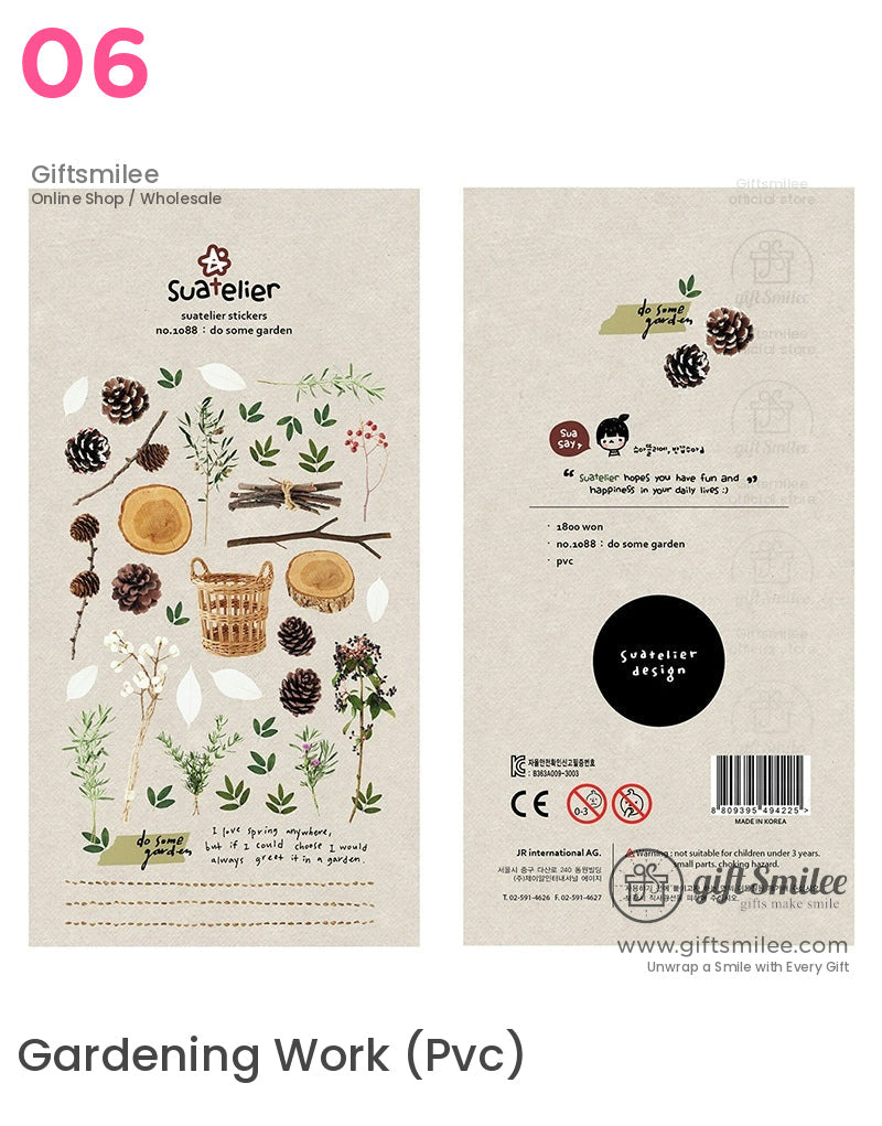 Epoxy Puffy Glossy 3D Sticker Sheet | KS-SA-4281