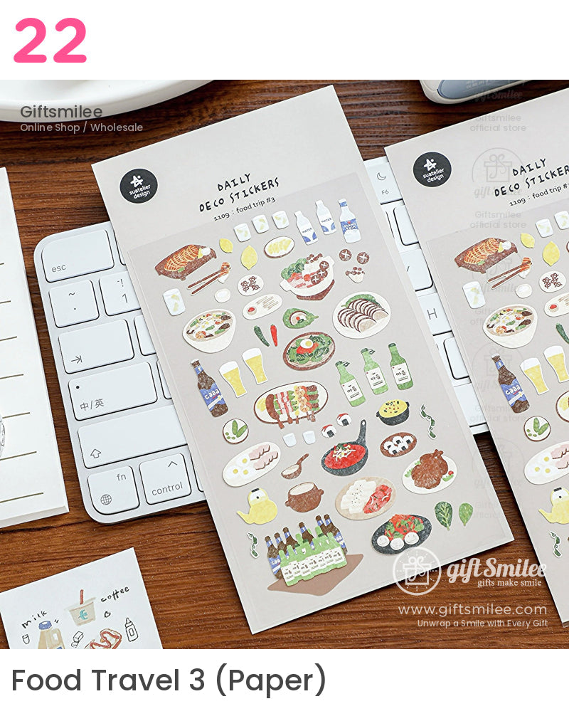 Epoxy Puffy Glossy 3D Sticker Sheet | KS-SA-4281