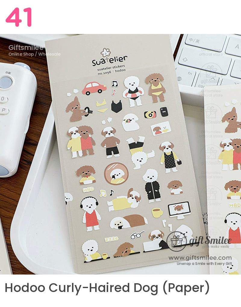 Epoxy Puffy Glossy 3D Sticker Sheet | KS-SA-4281