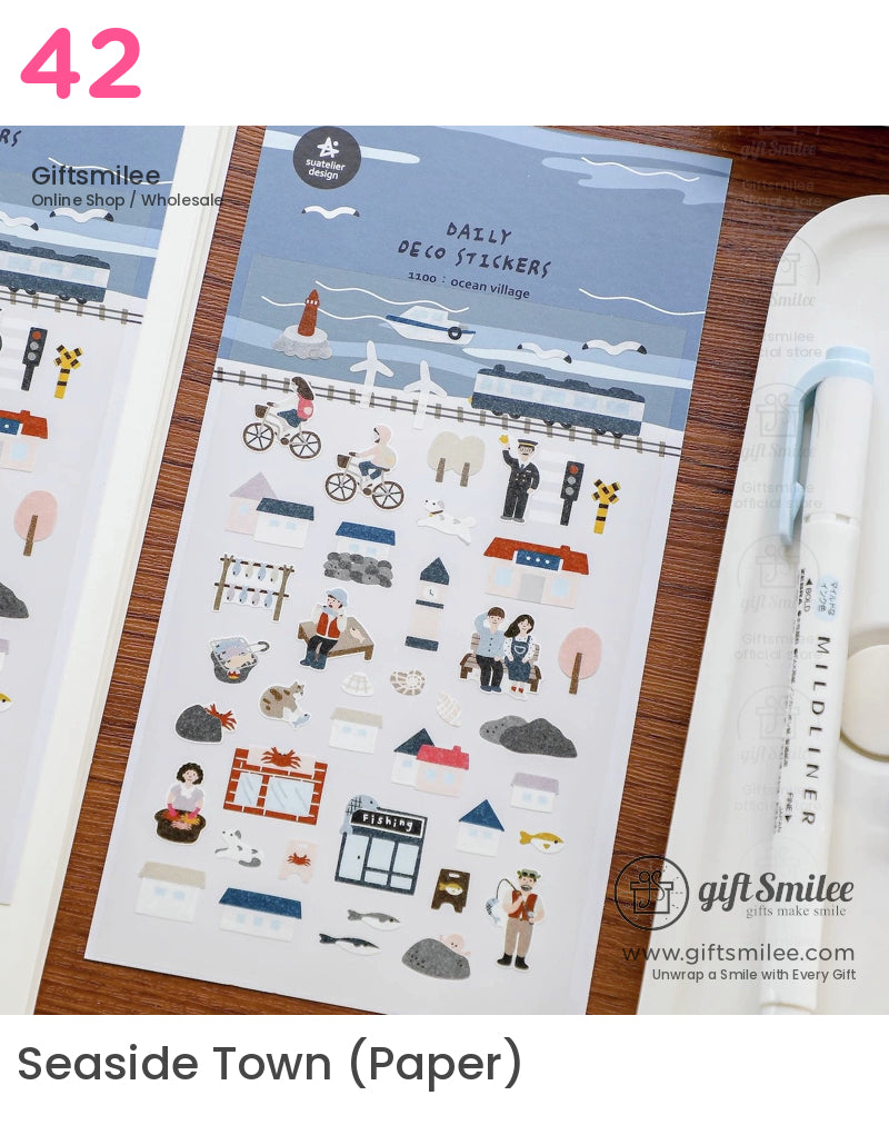 Epoxy Puffy Glossy 3D Sticker Sheet | KS-SA-4281