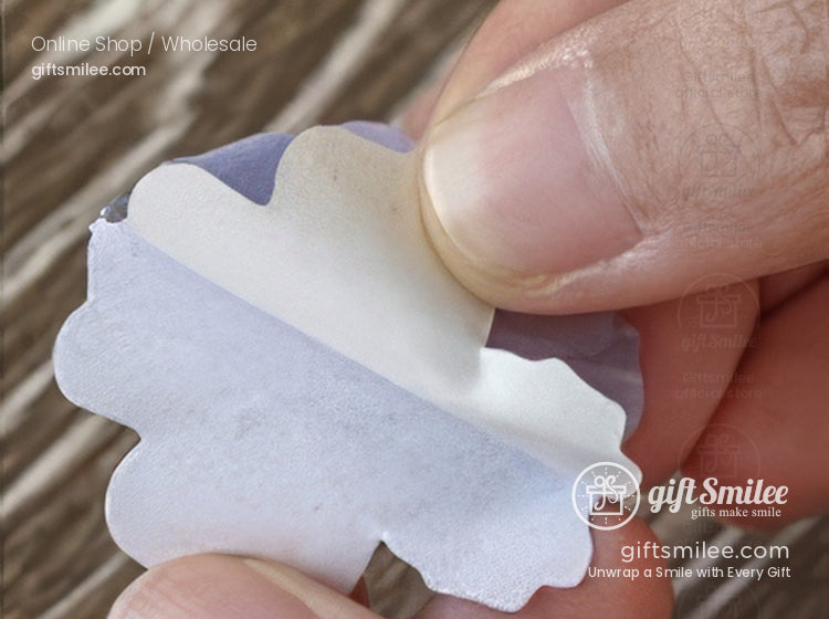 Layered Paper Floral Embellishments Vintage Tones Scrapbook Stickers Set | KS-SA-4312