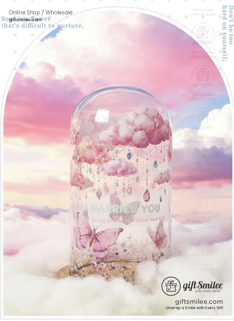 Die‑Cut 200‑Piece Pastel Cloud Set Sticker Pack | KS-SA-4320