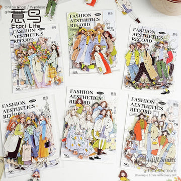 Fashion Characters Sticker Pack | KS-SA-4322