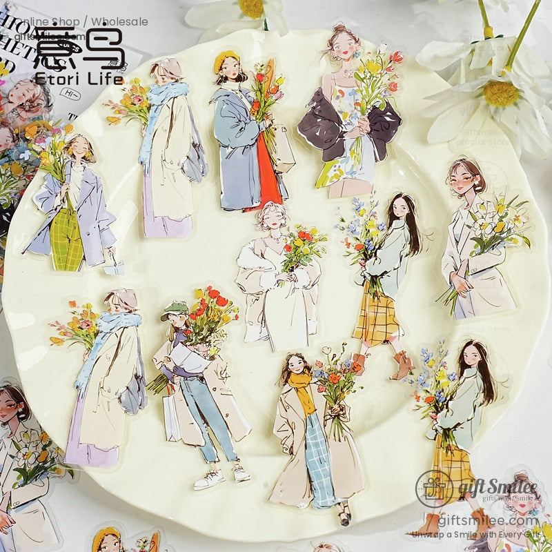 Fashion Characters Sticker Pack | KS-SA-4322