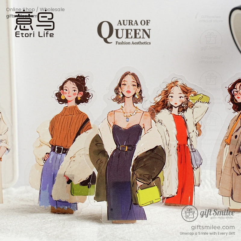 Fashion Characters Sticker Pack | KS-SA-4322