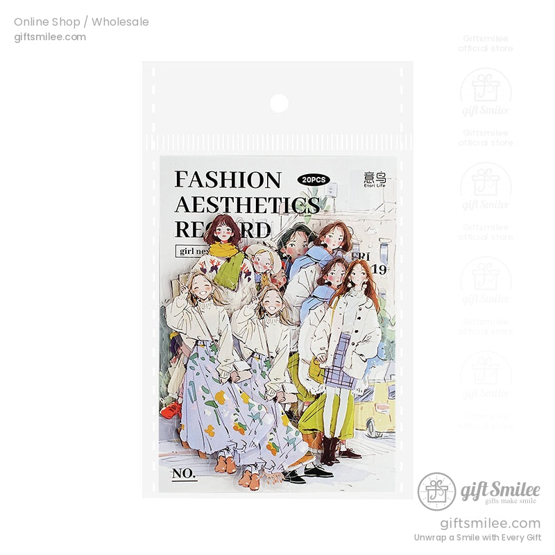 Fashion Characters Sticker Pack | KS-SA-4322