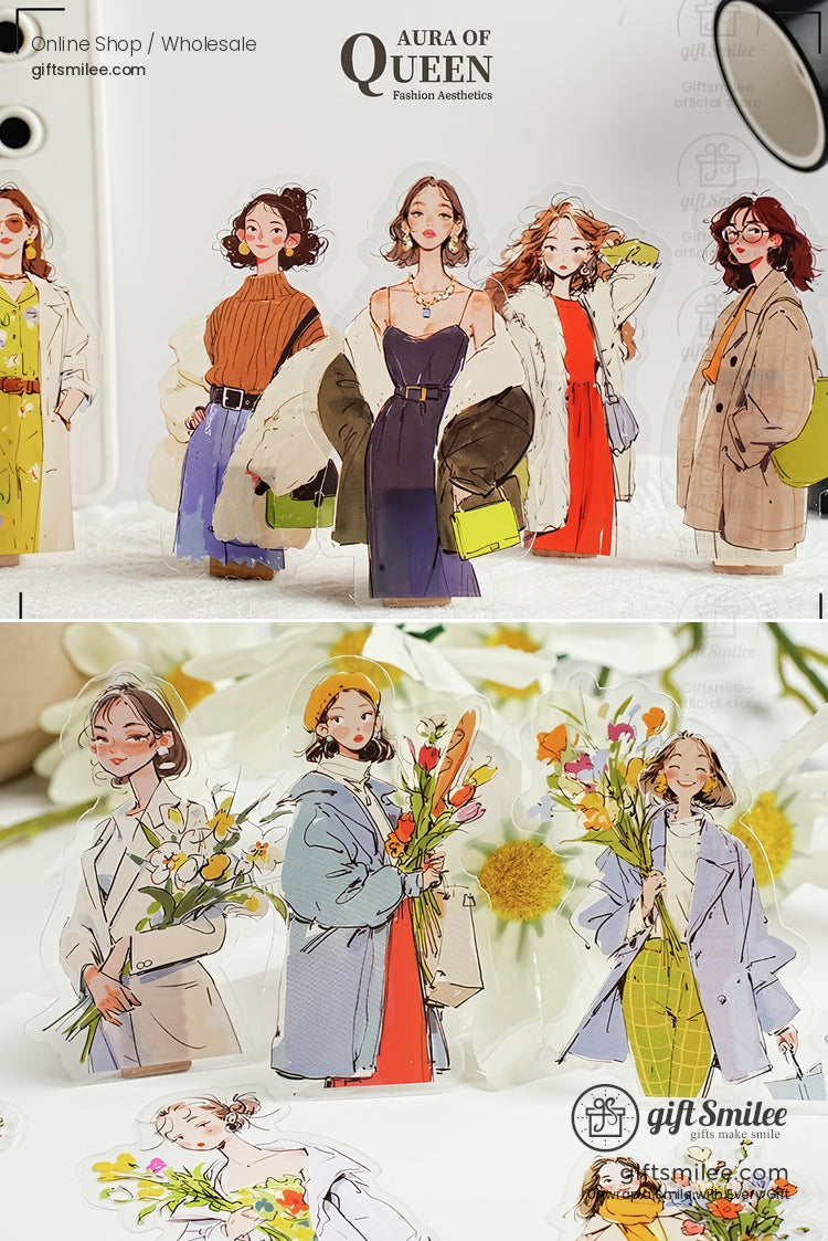 Fashion Characters Sticker Pack | KS-SA-4322
