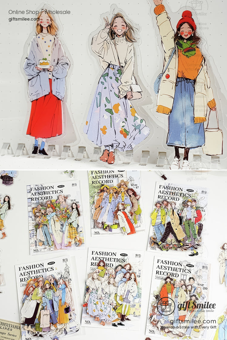 Fashion Characters Sticker Pack | KS-SA-4322
