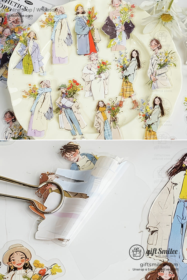 Fashion Characters Sticker Pack | KS-SA-4322