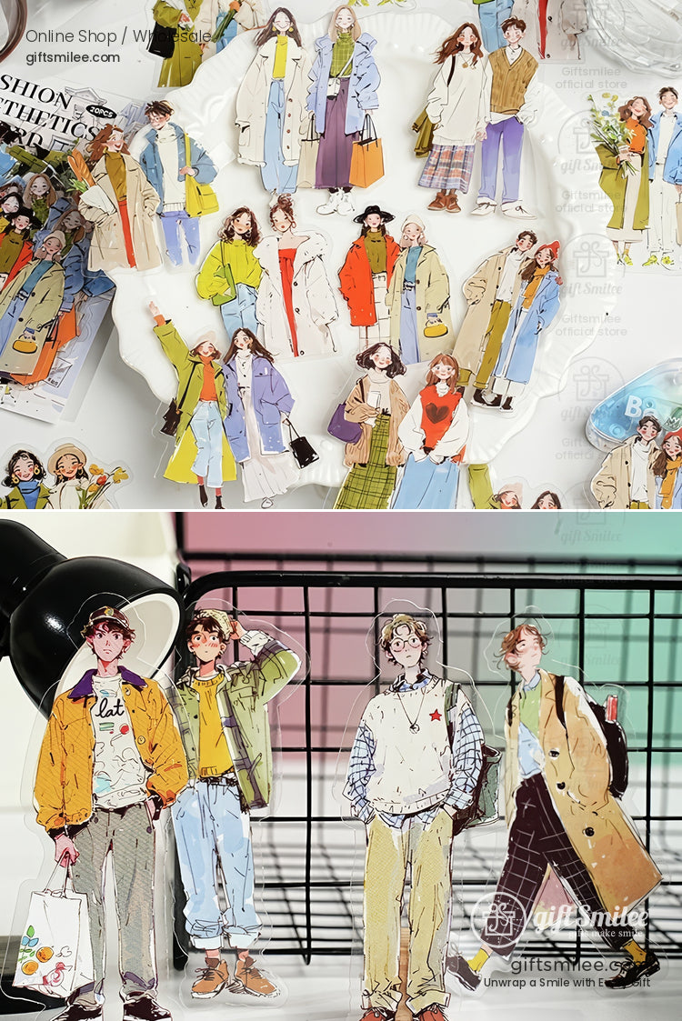 Fashion Characters Sticker Pack | KS-SA-4322