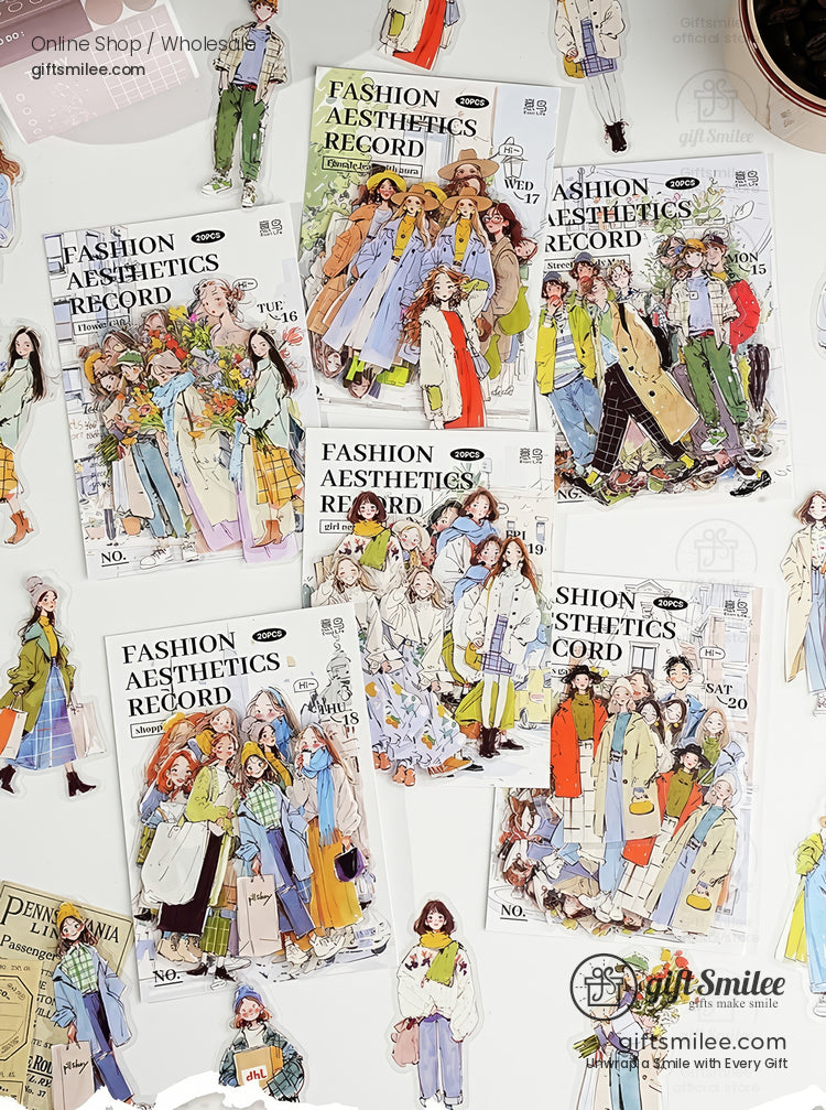 Fashion Characters Sticker Pack | KS-SA-4322