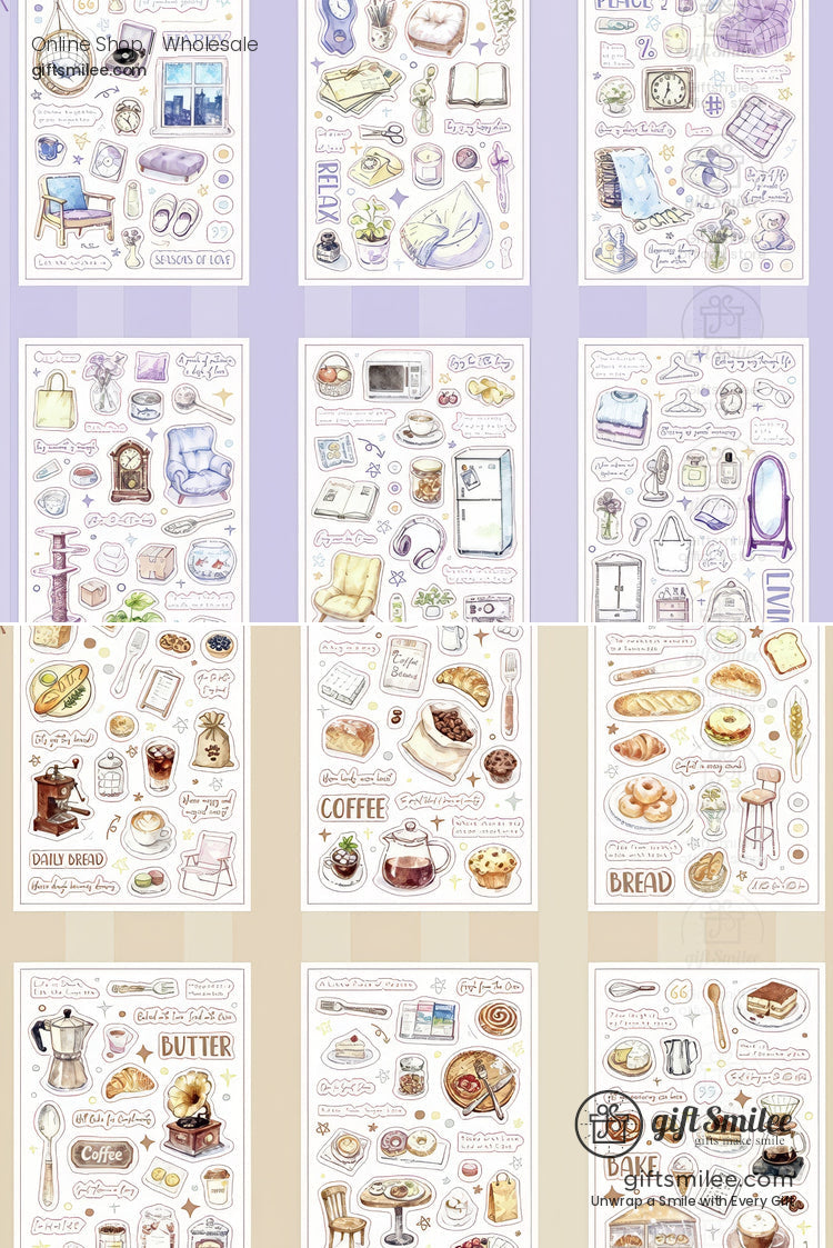 Writable Pet Water‑Resistant Decorative Sticker Set | KS-SA-4324